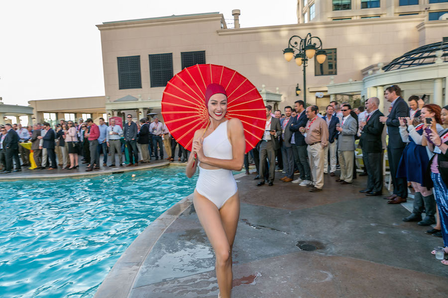 Synchronized Swimming Performance By Aqualilies Rosy Events